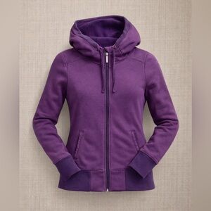 Under Armour Purple Zipup Hoody Sweater